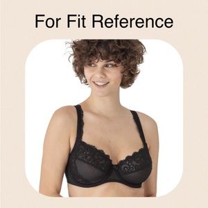 Victoria’s Secret by Maison Lejaby black underwire non padded bra